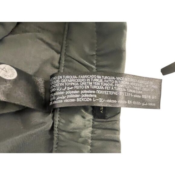 Massimo Dutti Womens Pants EU 42 US 10 Gray Wide-Leg Satin Trousers 5054/885 NWT - Picture 8 of 11